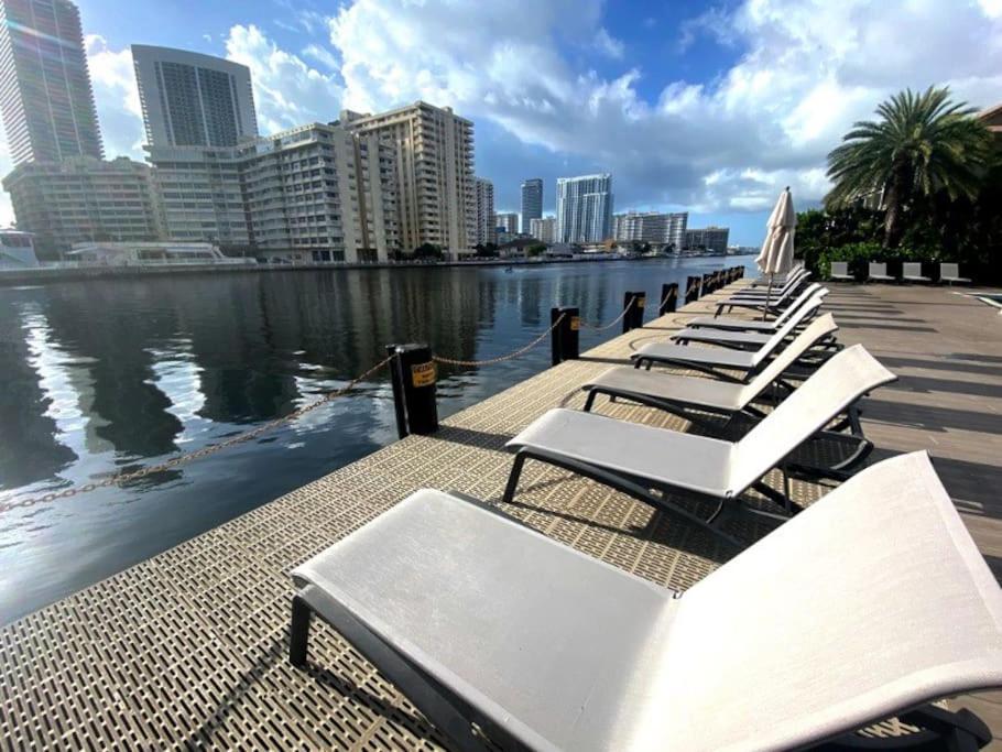 Miami Beach 1B/1B Incredible View Apartment With Kitchen Plaja Hallandale Exterior foto