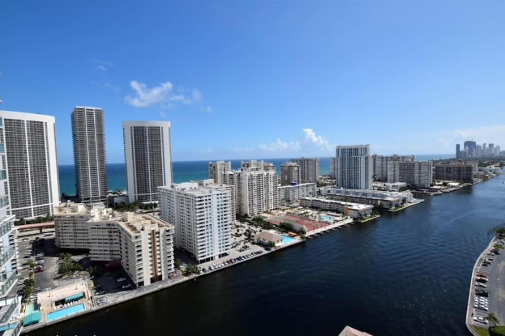 Miami Beach 1B/1B Incredible View Apartment With Kitchen Plaja Hallandale Exterior foto